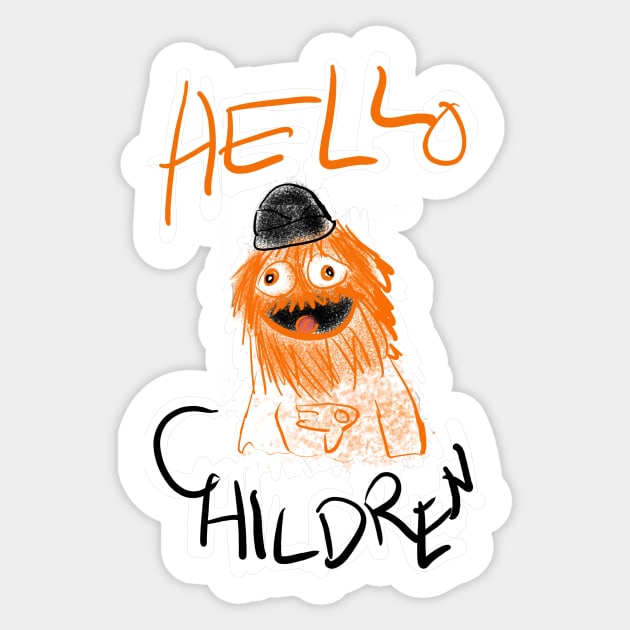 gritty, devourer of souls Sticker by HockeyBabbler